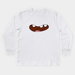 Adventure Face Mask Kids Long Sleeve T-Shirt